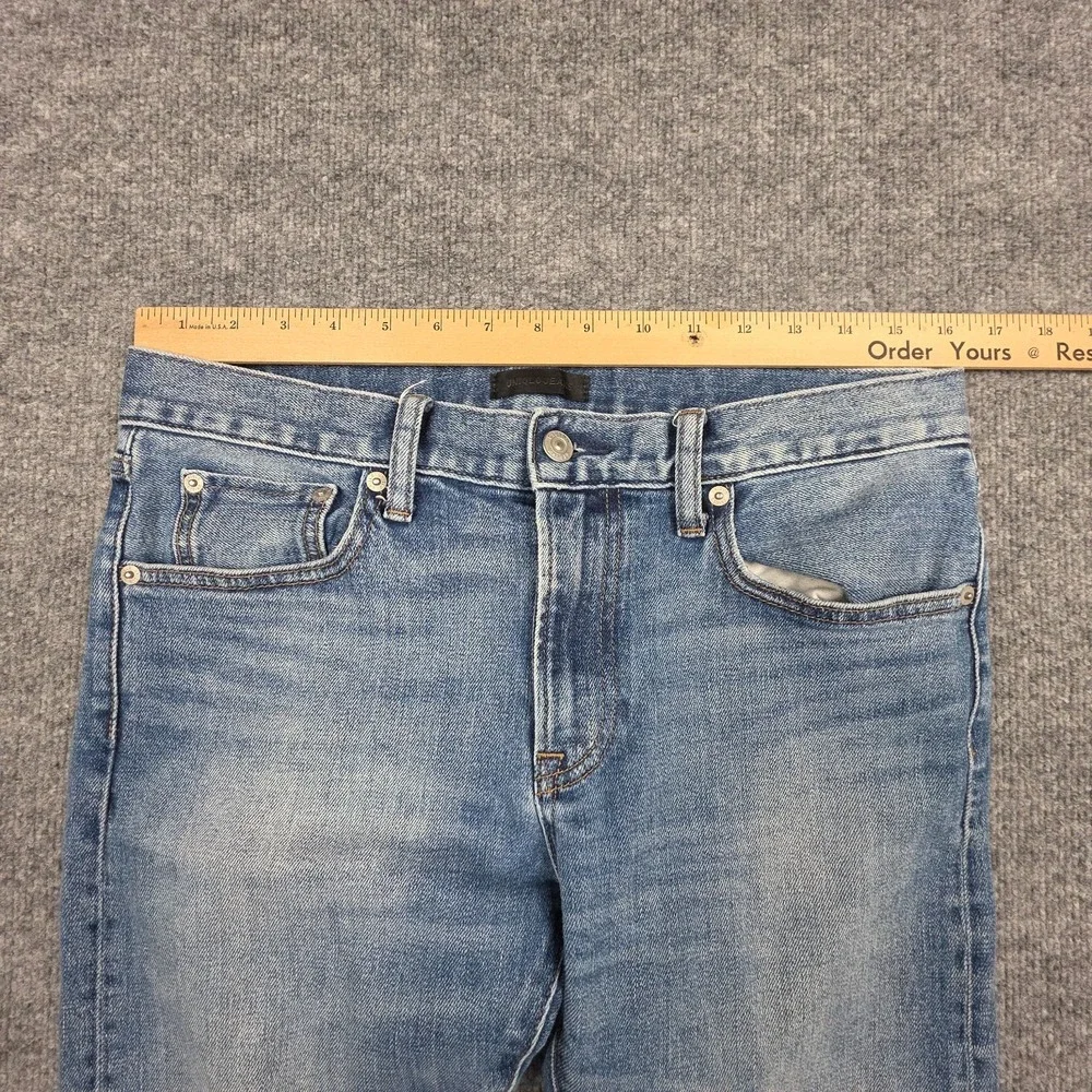 Uniqlo Selvedge Jeans Men's 32x32 (FITS 32x29) Blue Denim Slim-Straight Kaihara
